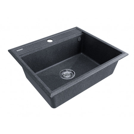 Мойка кварцевая STEPIA 60, IT-GRANIT, PM115951-DG, графит, 590х510, Paulmark Мойка кварцевая STEPIA 60, IT-GRANIT, PM115951-DG, графит, 590х510, Paulmark