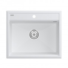 Мойка кварцевая STEPIA 60, IT-GRANIT, PM115951-WH , белый, 590х510, Paulmark