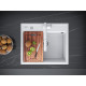 Мойка кварцевая STEPIA 60, IT-GRANIT, PM115951-WH , белый, 590х510, Paulmark Мойка кварцевая STEPIA 60, IT-GRANIT, PM115951-WH , белый, 590х510, Paulmark