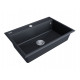 Мойка кварцевая STEPIA 80, IT-GRANIT, PM117551-AN, антрацит, 750х510, Paulmark
