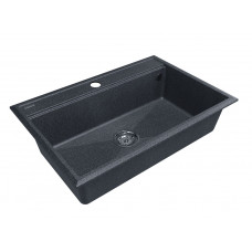 Мойка кварцевая STEPIA 80, IT-GRANIT, PM117551-DG, графит, 750х510, Paulmark