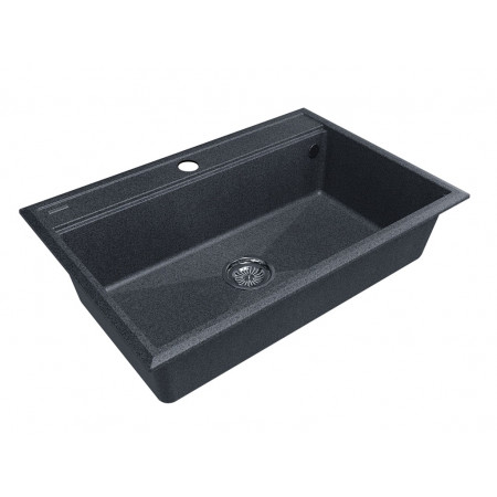 Мойка кварцевая STEPIA 80, IT-GRANIT, PM117551-DG, графит, 750х510, Paulmark