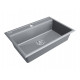 Мойка кварцевая STEPIA 80, IT-GRANIT, PM117551-GRM , серый металлик, 750х510, Paulmark Мойка кварцевая STEPIA 80, IT-GRANIT, PM117551-GRM , серый металлик, 750х510, Paulmark
