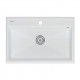 Мойка кварцевая STEPIA 80, IT-GRANIT, PM117551-WH , белый, 750х510, Paulmark Мойка кварцевая STEPIA 80, IT-GRANIT, PM117551-WH , белый, 750х510, Paulmark