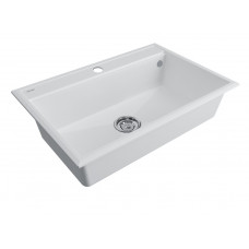 Мойка кварцевая STEPIA 80, IT-GRANIT, PM117551-WH , белый, 750х510, Paulmark