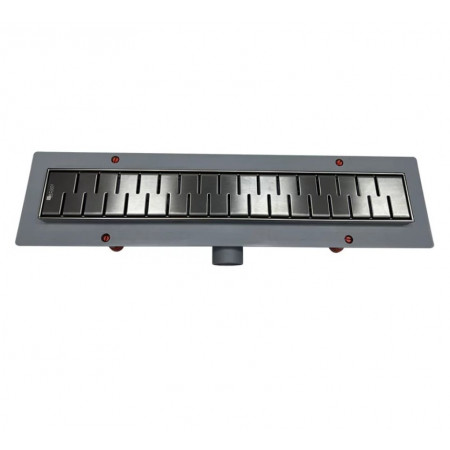 Душевой лоток с решеткой графит V950MGR Medium 950 монтаж в пол Veconi