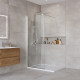 Душевая перегородка BelBagno KRAFT-L-1-70-C-Cr Душевая перегородка BelBagno KRAFT-L-1-70-C-Cr