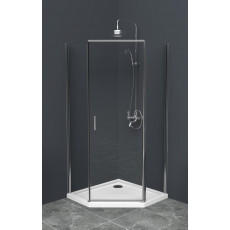 Душевой уголок BelBagno UNO-195-P-1-90-C-Cr