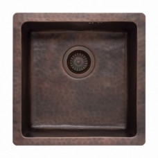 Мойка Seaman медная Natural Genova SMC-4646E Antique Под стол 460 x 460