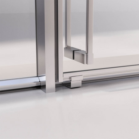 Душевая дверь Veconi Prato 300 CH-L 1400x2000 хром стекло прозрачное PR3/L-140-01-CH-C4 Душевая дверь Veconi Prato 300 CH-L 1400x2000 хром стекло прозрачное PR3/L-140-01-CH-C4