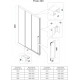 Душевая дверь Veconi Prato 300 CH-R 1200x2000 хром стекло прозрачное PR3/R-120-01-CH-C4 Душевая дверь Veconi Prato 300 CH-R 1200x2000 хром стекло прозрачное PR3/R-120-01-CH-C4