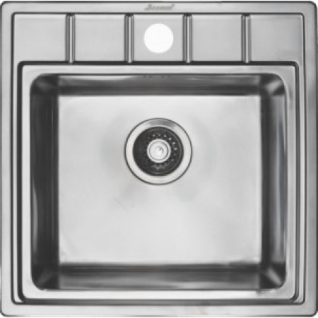 Мойка нерж. сталь Seaman Eco Roma SMR-5050A (вентиль-автомат) 500 x 500 Мойка нерж. сталь Seaman Eco Roma SMR-5050A (вентиль-автомат) 500 x 500