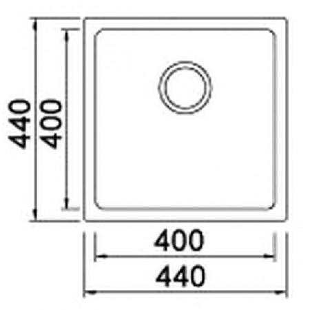 Мойка нерж. сталь Seaman Eco Roma SMR-4444A Под стол 440 x 440 Мойка нерж. сталь Seaman Eco Roma SMR-4444A Под стол 440 x 440