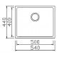 Мойка нерж. сталь Seaman Eco Roma SMR-5444A Под стол 540 x 440 Мойка нерж. сталь Seaman Eco Roma SMR-5444A Под стол 540 x 440