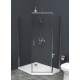 Душевой уголок BelBagno UNO-195-PH-1-100/80-C-Cr Душевой уголок BelBagno UNO-195-PH-1-100/80-C-Cr