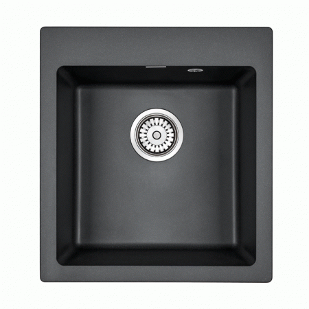 Мойка кварцевая KANTE 45, IT-GRANIT, PM104651-AN, антрацит, 460х510 мм, Paulmark Мойка кварцевая KANTE 45, IT-GRANIT, PM104651-AN, антрацит, 460х510 мм, Paulmark
