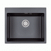 Мойка кварцевая KANTE 60, IT-GRANIT, PM106052-AN, антрацит, 600х520 мм, Paulmark