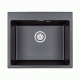 Мойка кварцевая KANTE 60, IT-GRANIT, PM106052-AN, антрацит, 600х520 мм, Paulmark Мойка кварцевая KANTE 60, IT-GRANIT, PM106052-AN, антрацит, 600х520 мм, Paulmark