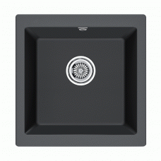 Мойка кварцевая GERA 50, IT-GRANIT, PM104546-AN, антрацит, 445х460, подст. мон. Paulmark