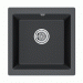 Мойка кварцевая GERA 50, IT-GRANIT, PM104546-AN, антрацит, 445х460, подст. мон. Paulmark