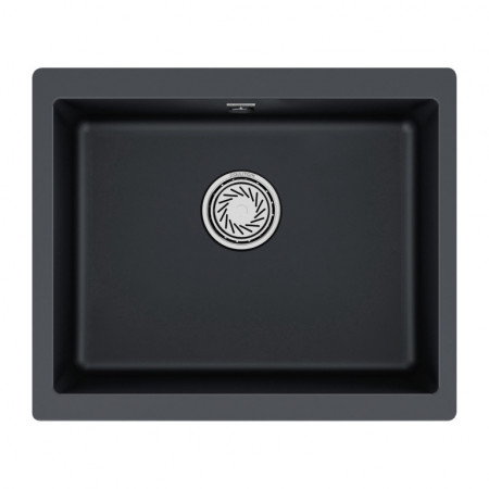 Мойка кварцевая GERA 60, IT-GRANIT, PM205546-AN, антрацит, 555х460, подст. мон. Paulmark