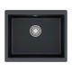Мойка кварцевая GERA 60, IT-GRANIT, PM205546-AN, антрацит, 555х460, подст. мон. Paulmark