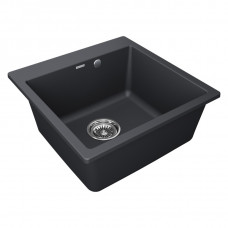 Мойка кварцевая KANTE 50, IT-GRANIT, PM105152-AN, антрацит, 510х520, Paulmark