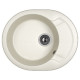 Мойка мраморная Dr.Gans Берта 580 Белая (580 х 470)