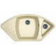 Мойка мраморная Dr.Gans Габи Латте угловая (1015 х 510) Мойка мраморная Dr.Gans Габи Латте угловая (1015 х 510)