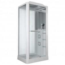 Душевая кабина Grossman Alba GR122 (80x100x225) дверь распашная,3 места