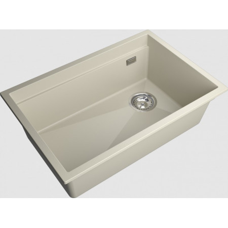 RIVELATO Мойка LINO 654-R 1-чаш 650*440 beige scuro арт.LN-654-R beige scuro