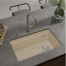 RIVELATO Мойка LINO 654-R 1-чаш 650*440 beige scuro арт.LN-654-R beige scuro