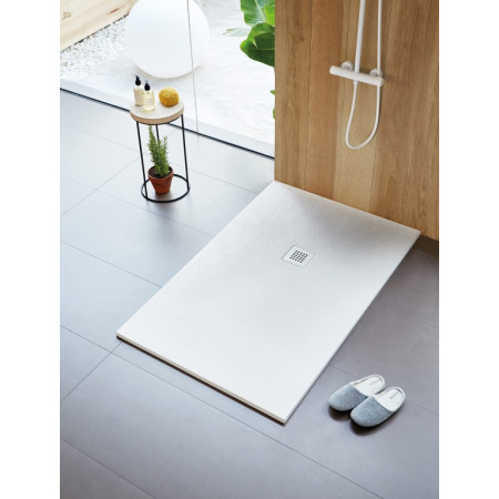 Душевой поддон белый матовый 1237419SH искусственный камень 800х800х24 Solid Starohome Душевой поддон белый матовый 1237419SH искусственный камень 800х800х24 Solid Starohome