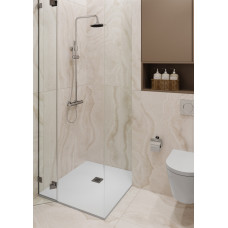 Душевой поддон белый 1237424SH композиный материал 1400х800х35 Lite Starohome