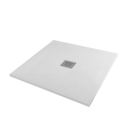 Душевой поддон белый матовый 1237431SH искусственный камень 900х800х24 Solid Starohome Душевой поддон белый матовый 1237431SH искусственный камень 900х800х24 Solid Starohome