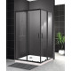 Душевой уголок BelBagno UNO-195-AH-2-120/90-C-NERO Душевой уголок BelBagno UNO-195-AH-2-120/90-C-NERO