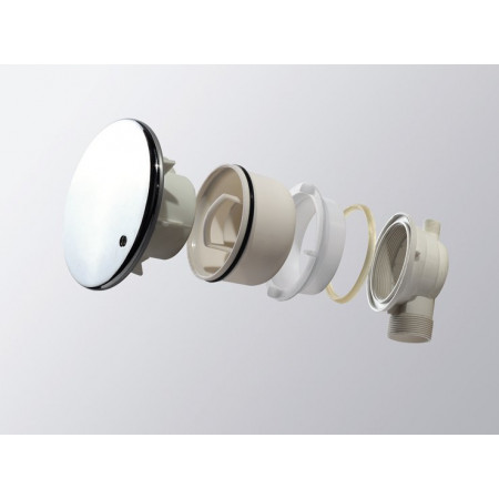 Поддон акриловый 100х80 Cezares TRAY-A-AH-100/80-15-W с сифоном Поддон акриловый 100х80 Cezares TRAY-A-AH-100/80-15-W с сифоном