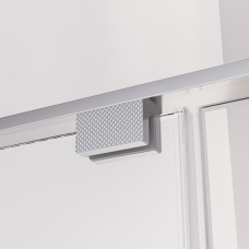 Душевая дверь Veconi Alassio CH 1200x2000 хром стекло прозрачное AL-120-00-CH-C4