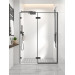 Душевая дверь Veconi Alassio B 1200x2000 черный матовый стекло прозрачное AL-120-00-B-C4