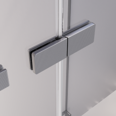 Душевой угол Veconi Alassio SP GR 1300х800x2000 брашированный графит стекло прозрачное AL-SP-13080-00-GR-C4 (комплект)
