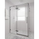 Душевой угол Veconi Alassio SP GR 1400х1000x2000 брашированный графит стекло прозрачное AL-SP-140100-00-GR-C4 (комплект)