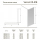 Душевая перегородка Veconi KR-81 1100x2000 хром стекло прозрачное KR81-110-01-C8 Душевая перегородка Veconi KR-81 1100x2000 хром стекло прозрачное KR81-110-01-C8