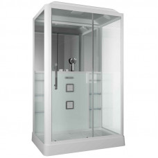 Душевая кабина Grossman Alba GR128R (90x135x225) дверь раздвижная,3 места