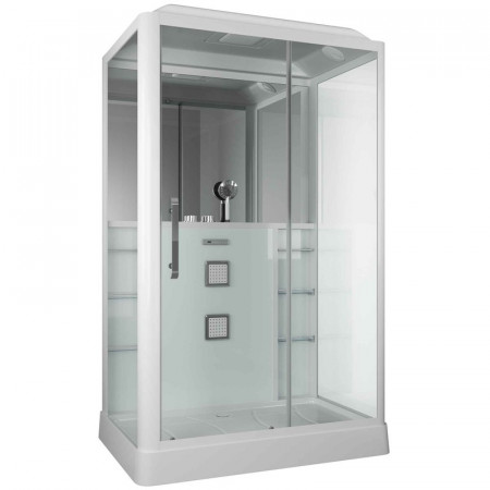 Душевая кабина Grossman Alba GR128R (90x135x225) дверь раздвижная,3 места