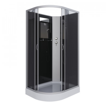 Душевая кабина Niagara Classic NG-3512-14RBK (120х80х200) низкий поддон(13см),стекло тонированное,3 места Душевая кабина Niagara Classic NG-3512-14RBK (120х80х200) низкий поддон(13см),стекло тонированное,3 места