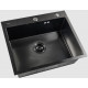 Мойка для кухни нерж.сталь Vans KVADRO 650*505 BLACK DECOR (Чёрный) Мойка для кухни нерж.сталь Vans KVADRO 650*505 BLACK DECOR (Чёрный)