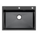 Мойка для кухни нерж.сталь Vans KVADRO 700*505 BLACK DECOR (Чёрный)