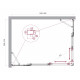 Душевой уголок LUCE-AH-22-145/110-C-Cr Душевой уголок LUCE-AH-22-145/110-C-Cr