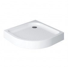 Акриловый поддон 85х85 BelBagno TRAY-BB-R-85-550-15-W с сифоном