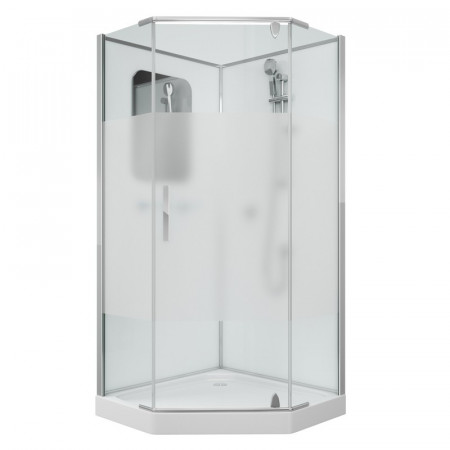 Душевая кабина Grossman Classic GR170D (100х100х205) дверь распашная,4 места